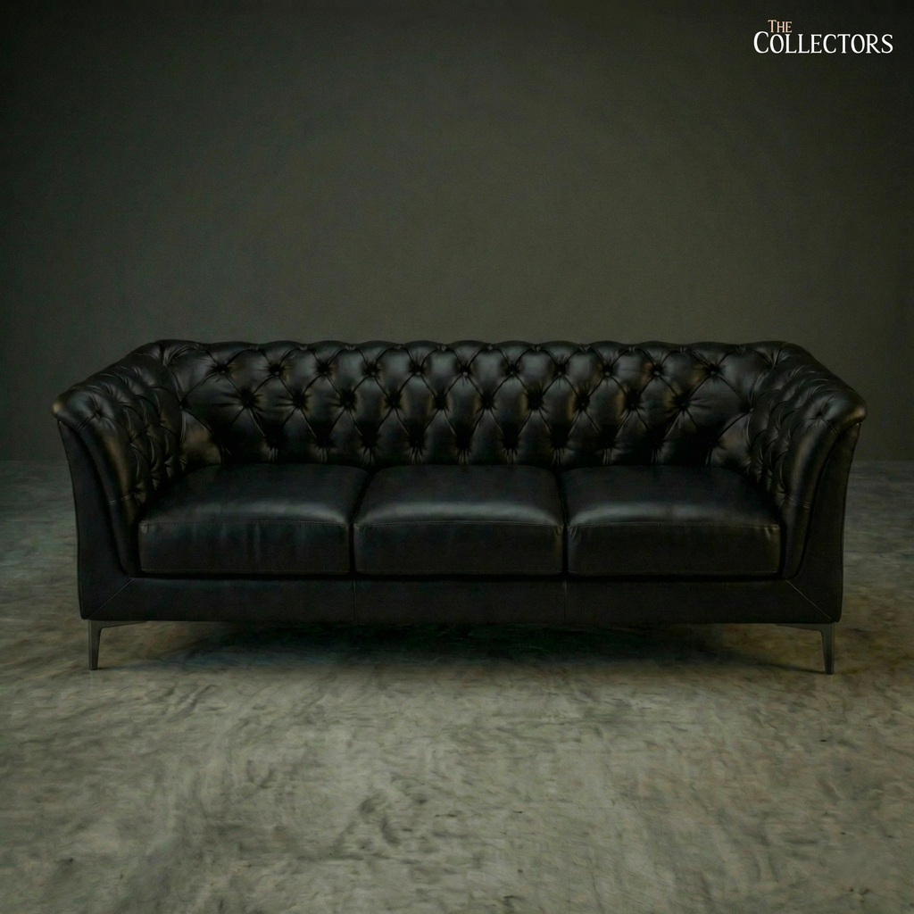 St. James’s Club Modernist Chesterfield Sofa Set