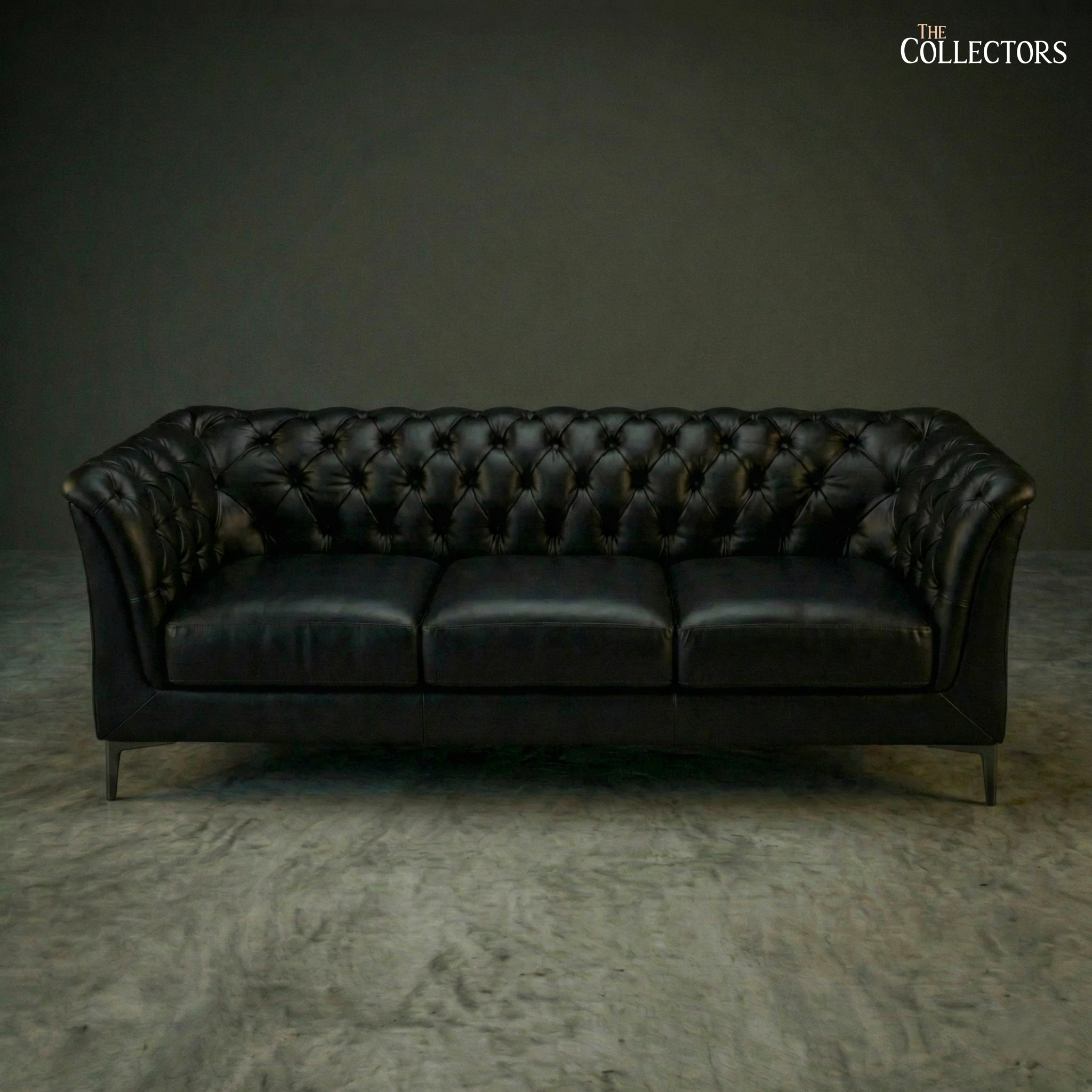 St. James’s Club Modernist Chesterfield Sofa Set