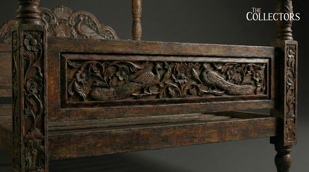 Suratte Peacock Court Four Poster Bed