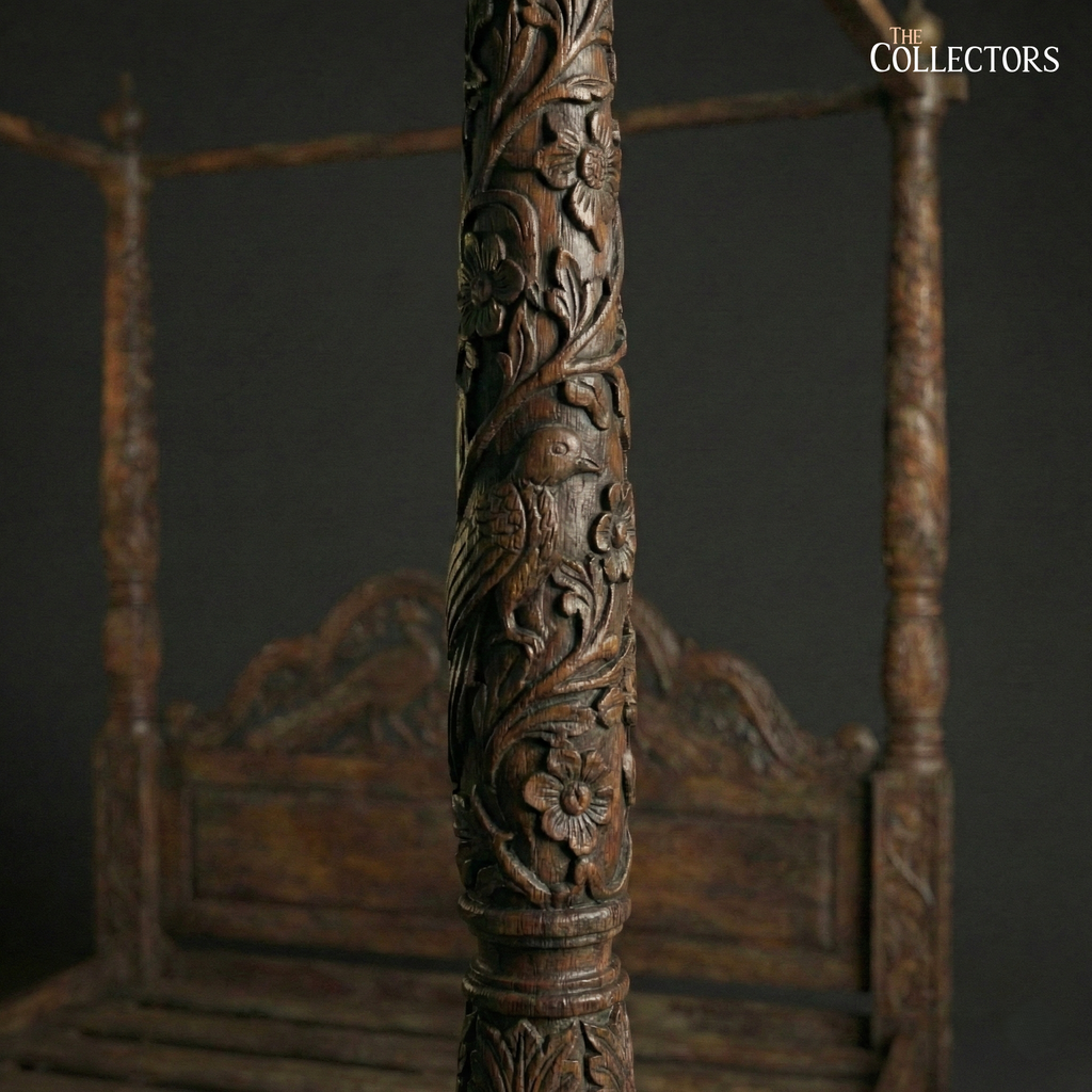 Suratte Peacock Court Four Poster Bed