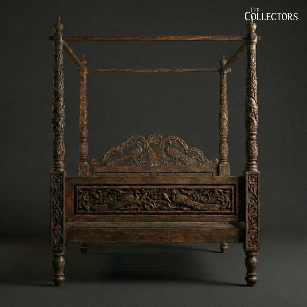 Suratte Peacock Court Four Poster Bed