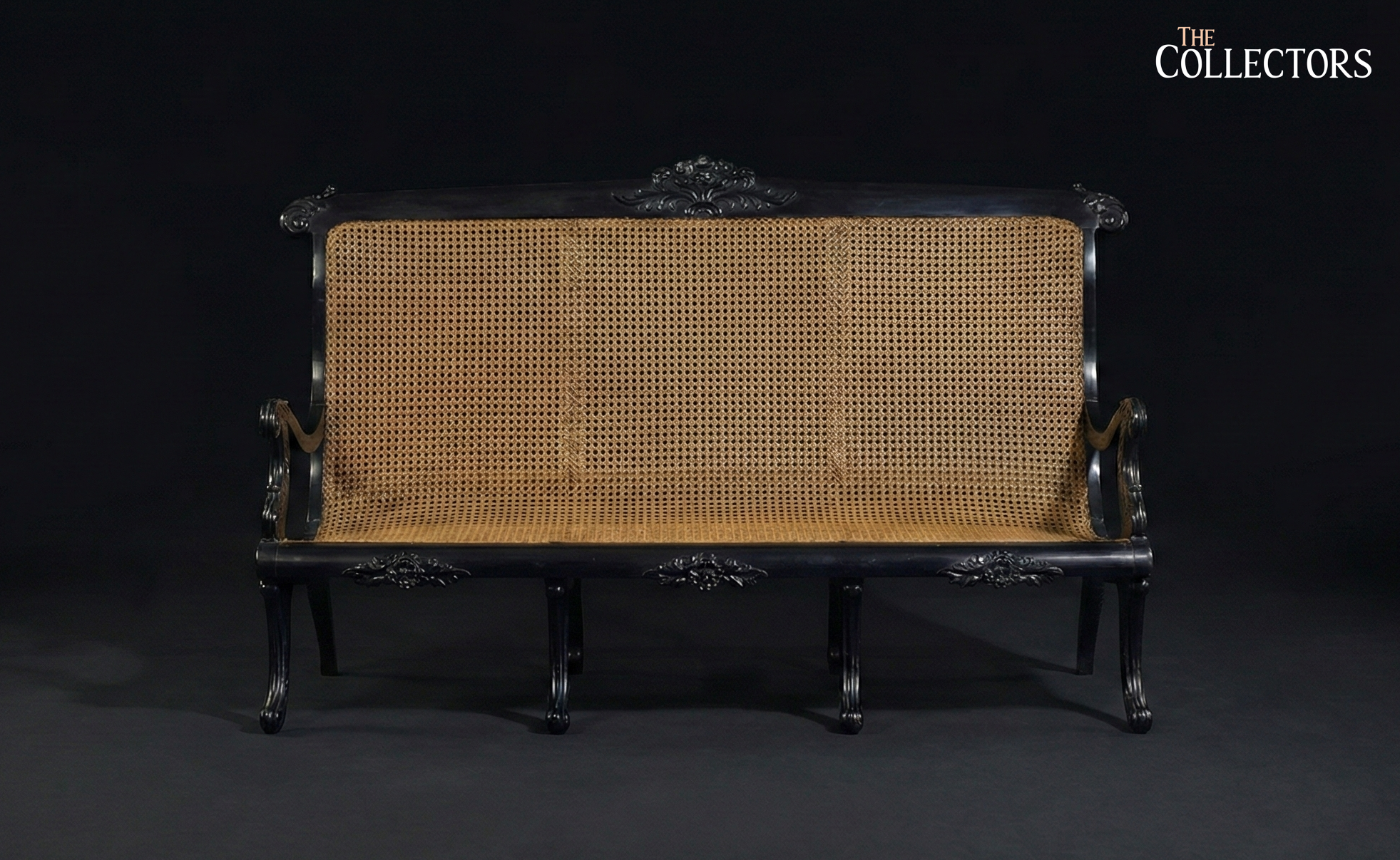 The Ceylonese Cane & Ebony Sitting Suite