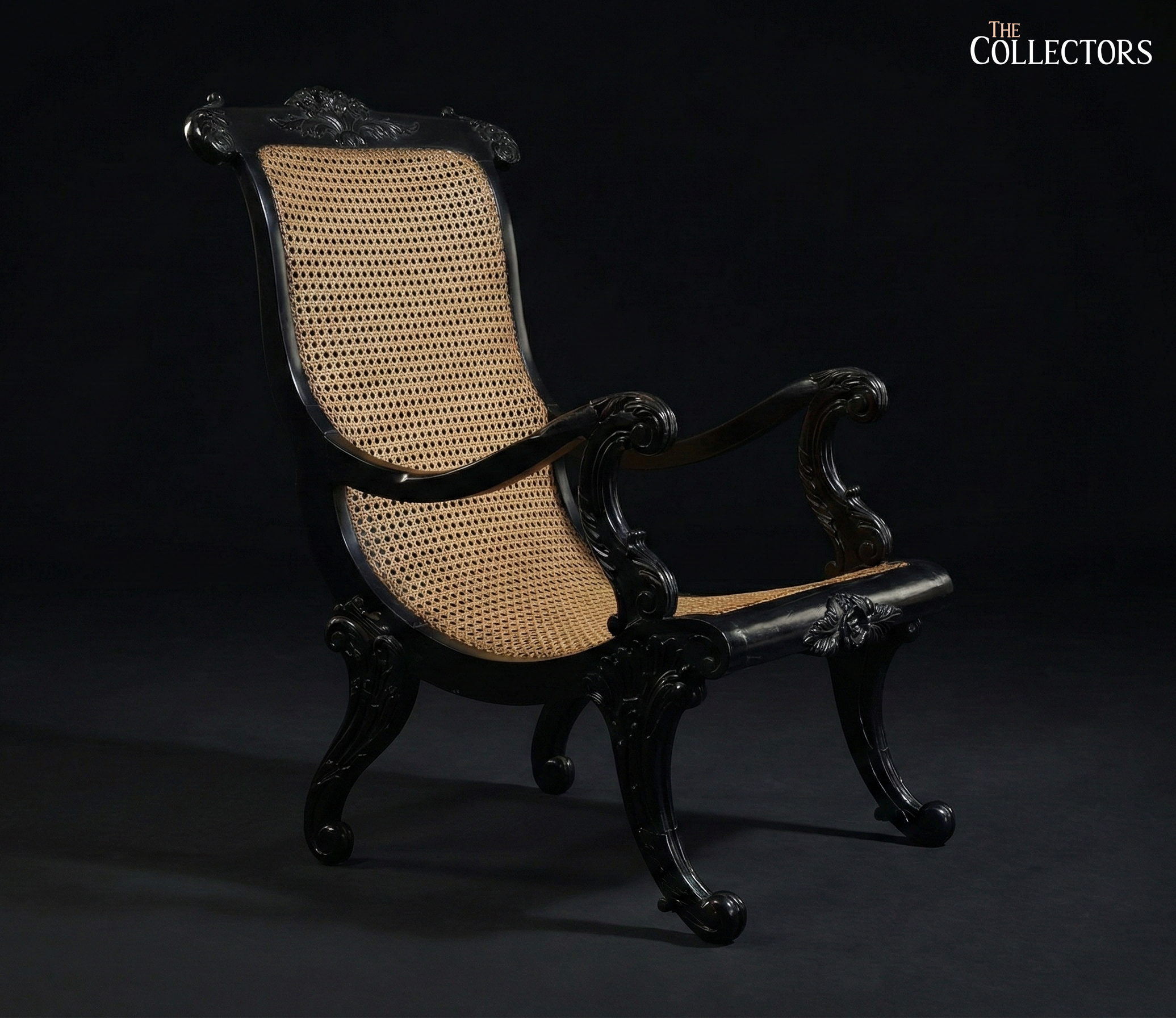 The Ceylonese Cane & Ebony Sitting Suite