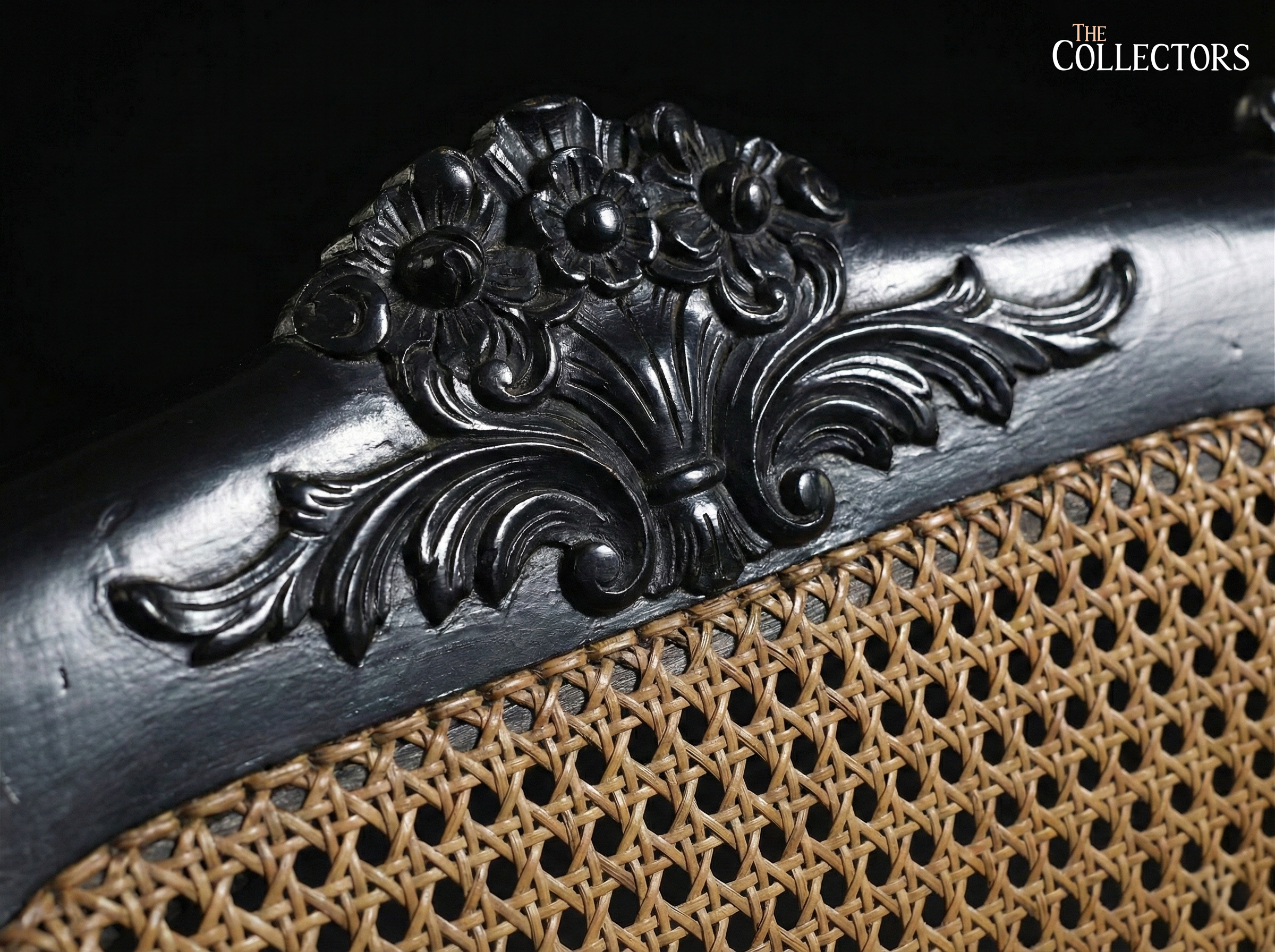 The Ceylonese Cane & Ebony Sitting Suite