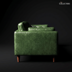 The Allerød Atelier Hunter Green Settee