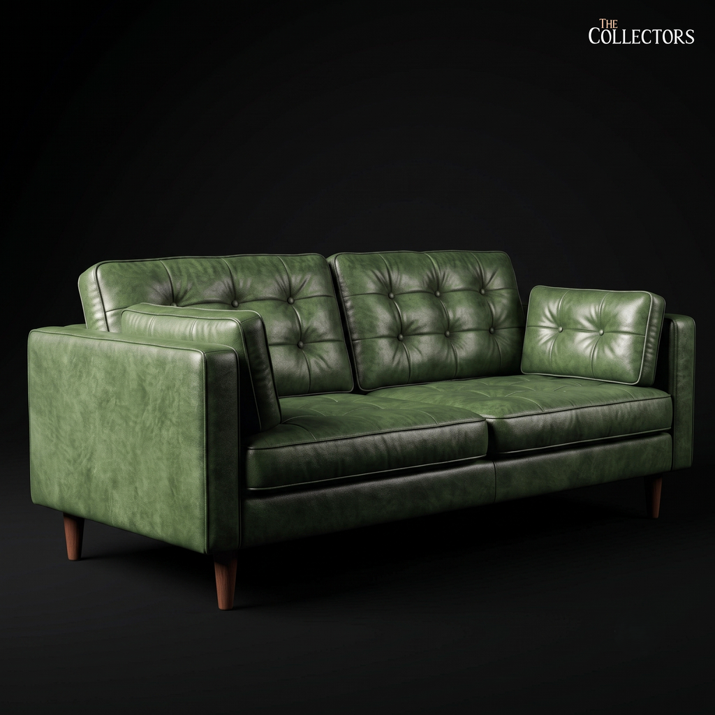 The Allerød Atelier Hunter Green Settee