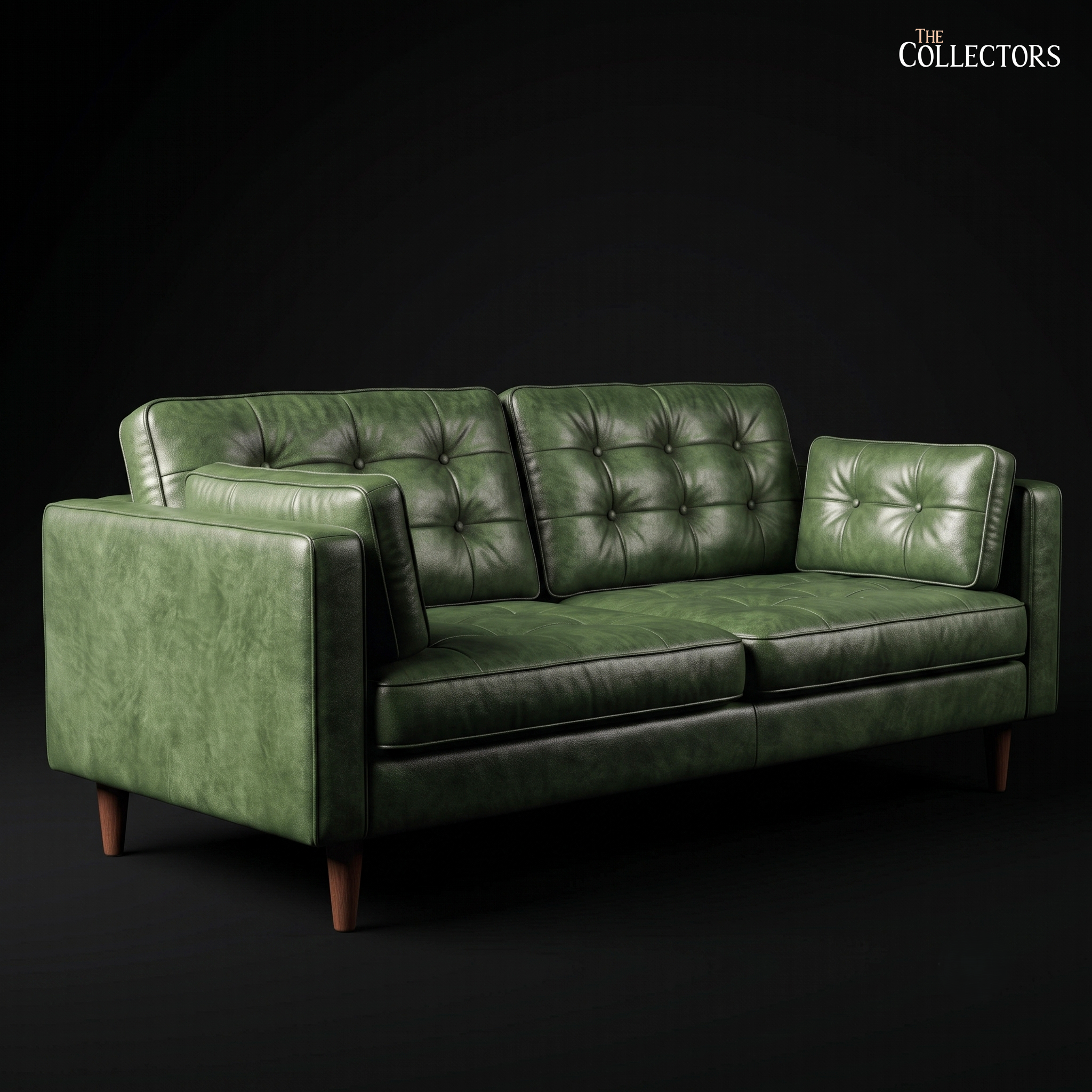 The Allerød Atelier Hunter Green Settee