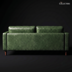 The Allerød Atelier Hunter Green Settee