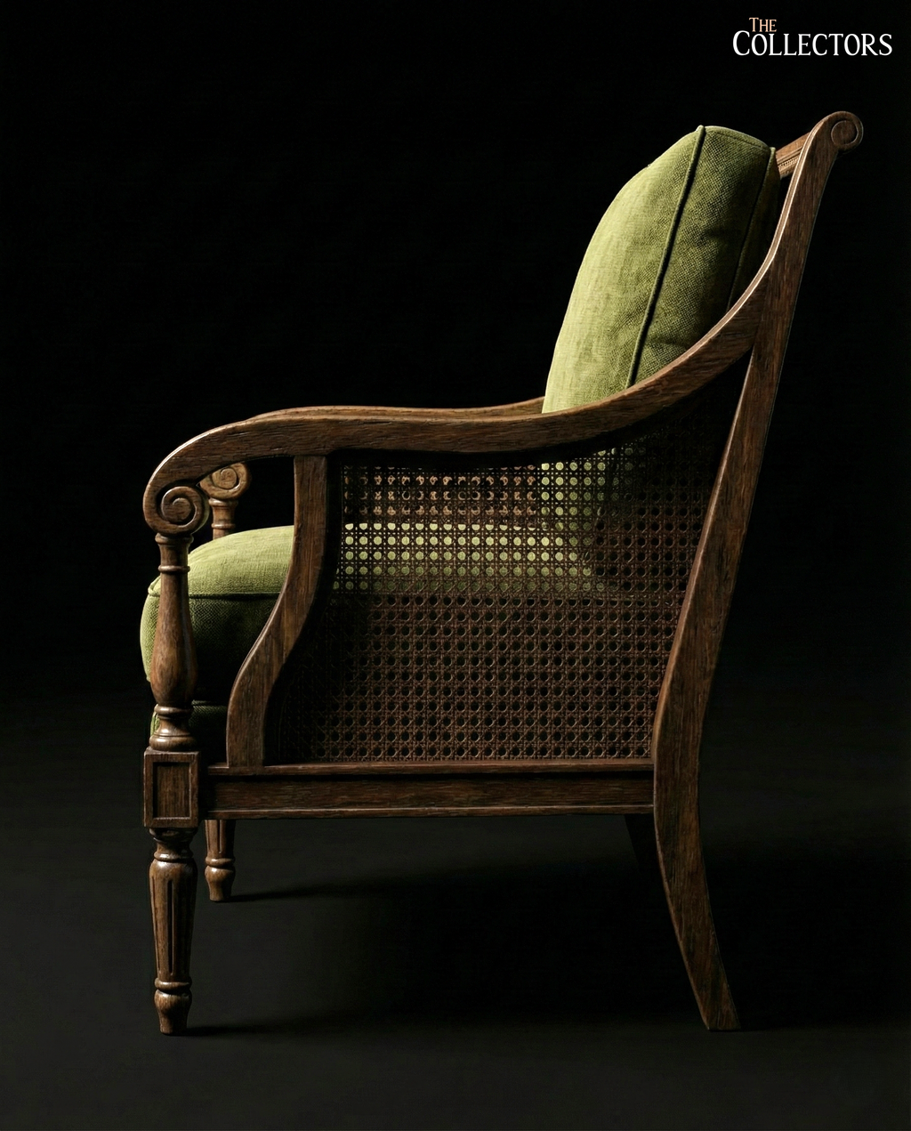 The Anglo-Indian Cane Lounge Chair