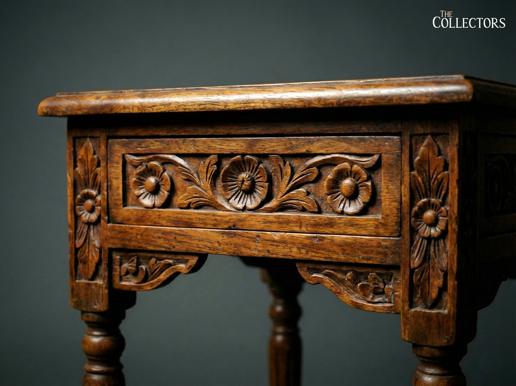 The Anglo-Indian Floral Frieze Side Table