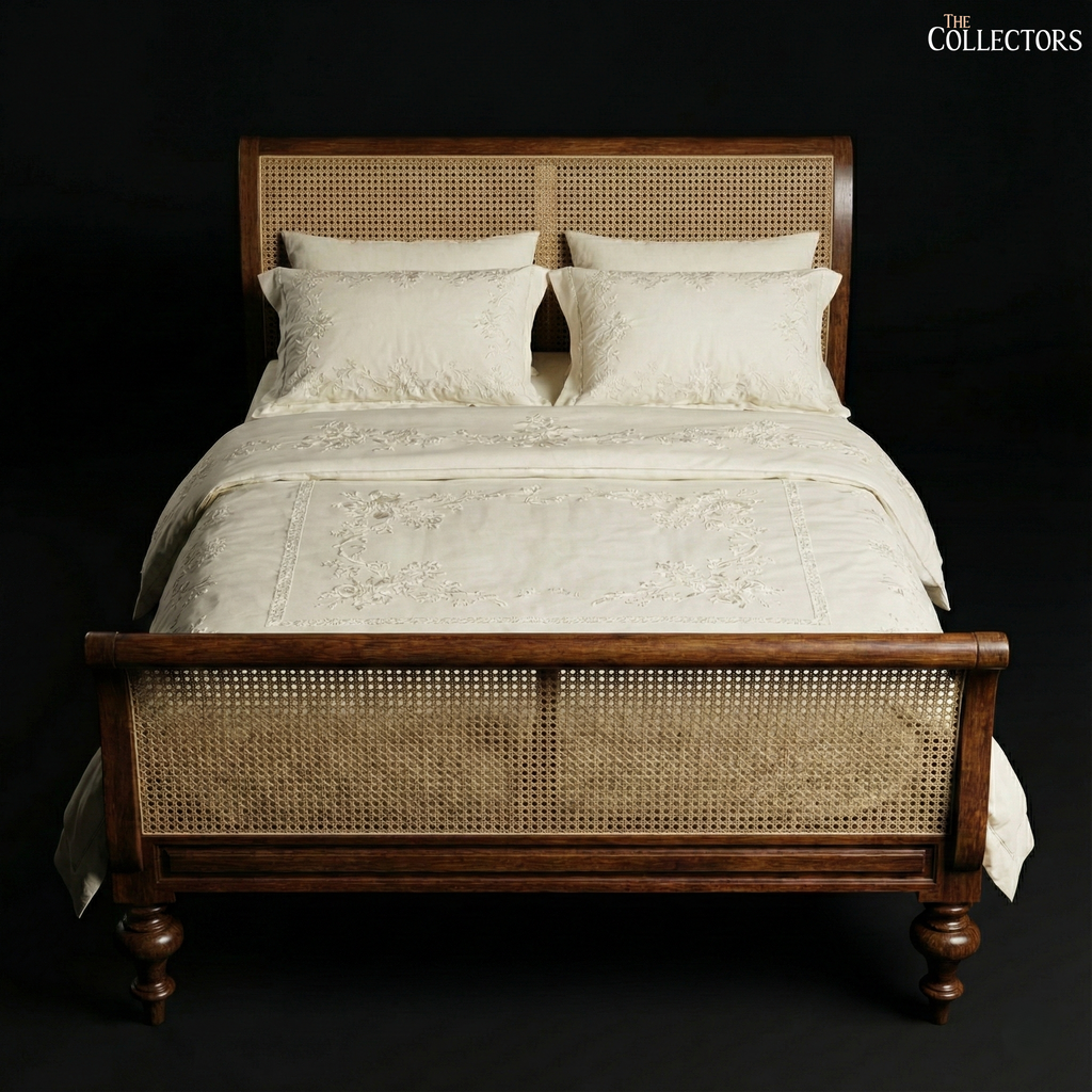 The Arles Provincial Cane-Back Bed