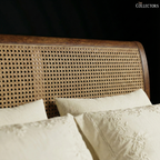 The Arles Provincial Cane-Back Bed