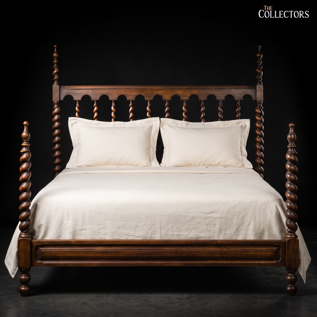 The Barley Twist Jacobean-Revival Poster Bed