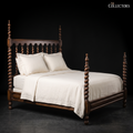 The Barley Twist Jacobean-Revival Poster Bed
