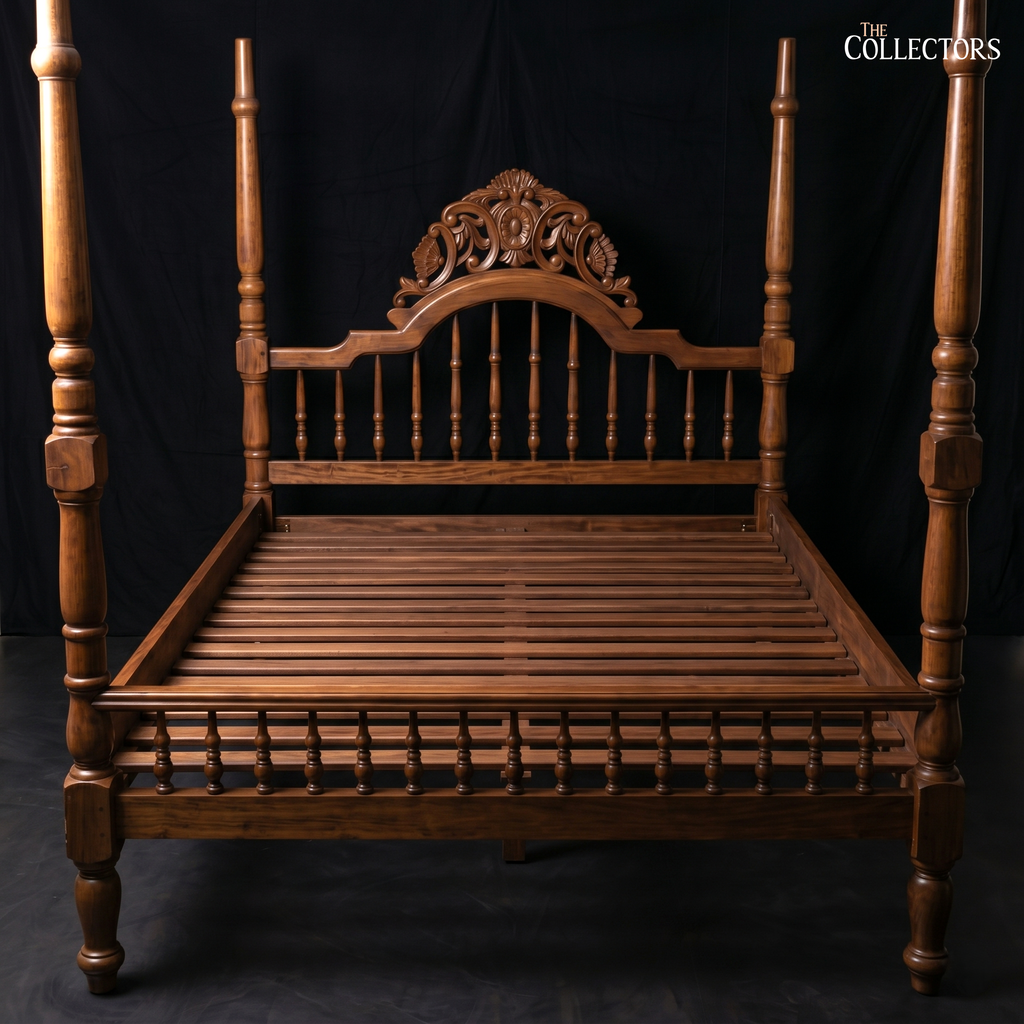 The Barrackpore Colonial Four-Poster Bed