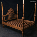 The Barrackpore Colonial Four-Poster Bed