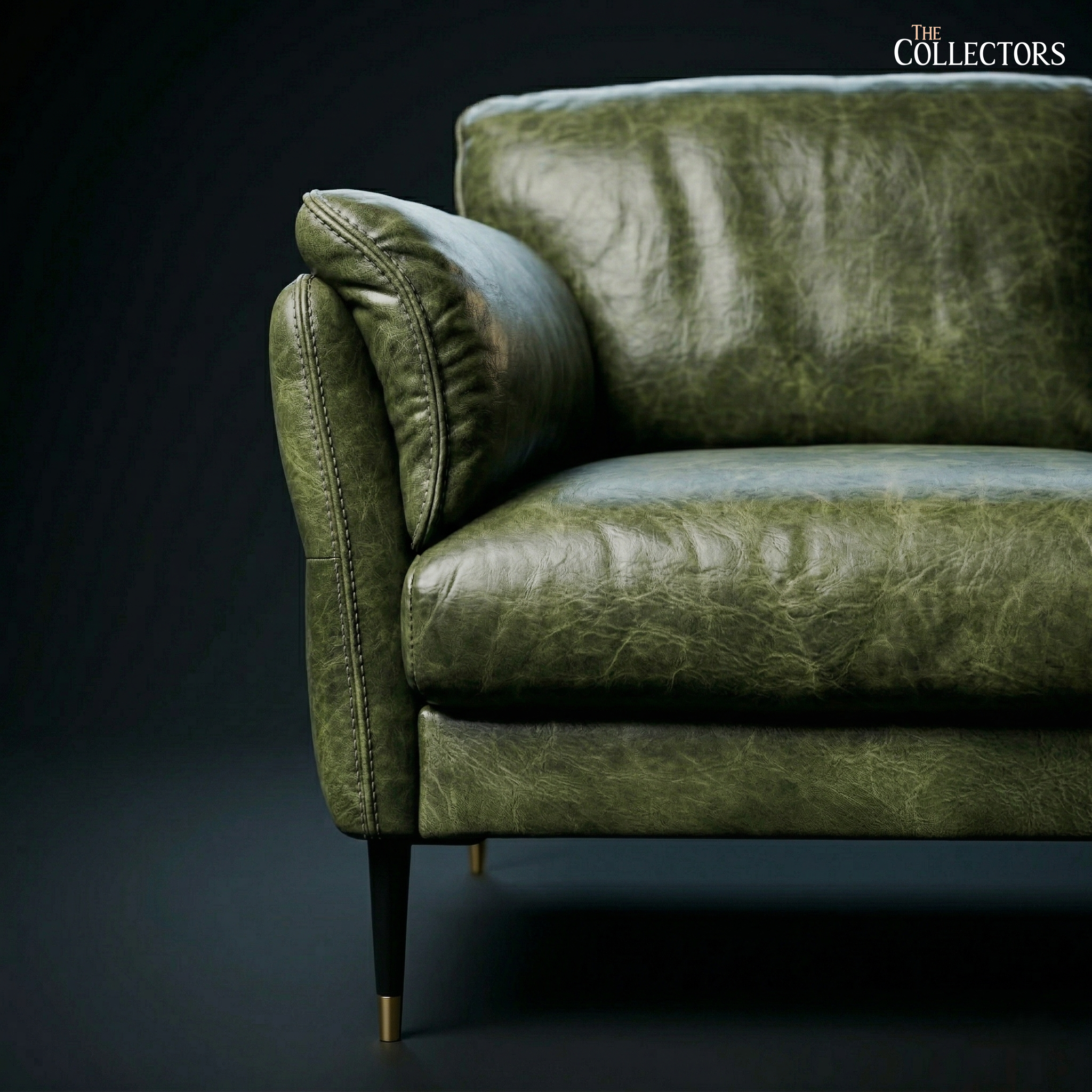 The Belfort Leather Sofa