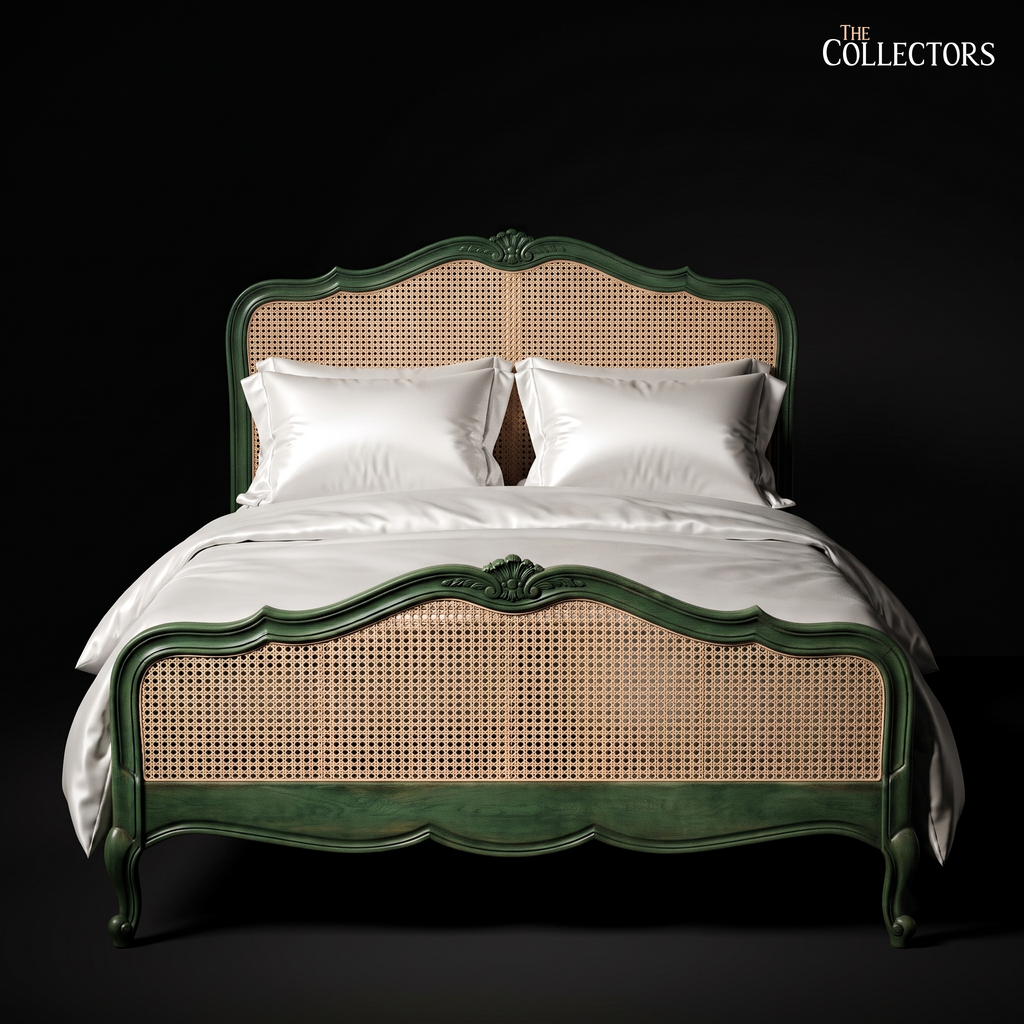 The Bellevue Rocaille Cannage Bed