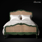 The Bellevue Rocaille Cannage Bed