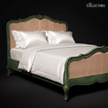The Bellevue Rocaille Cannage Bed
