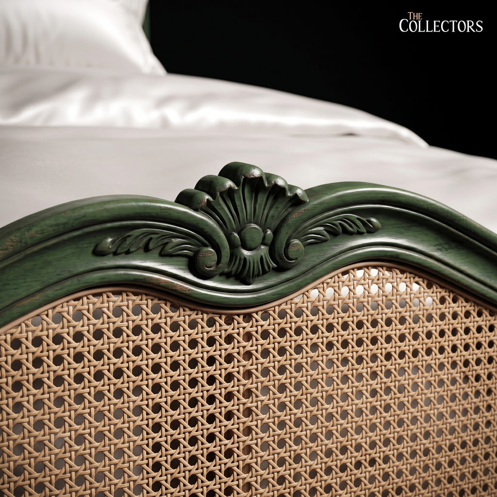 The Bellevue Rocaille Cannage Bed