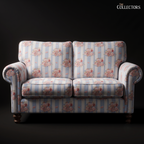 The Berkshire Rose Stripe Settee