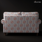 The Berkshire Rose Stripe Settee
