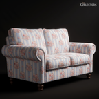 The Berkshire Rose Stripe Settee