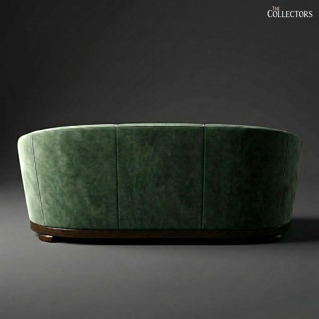 The Bombay Oval Maidan Art Deco Sofa