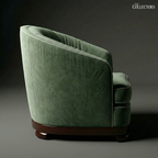 The Bombay Oval Maidan Art Deco Sofa