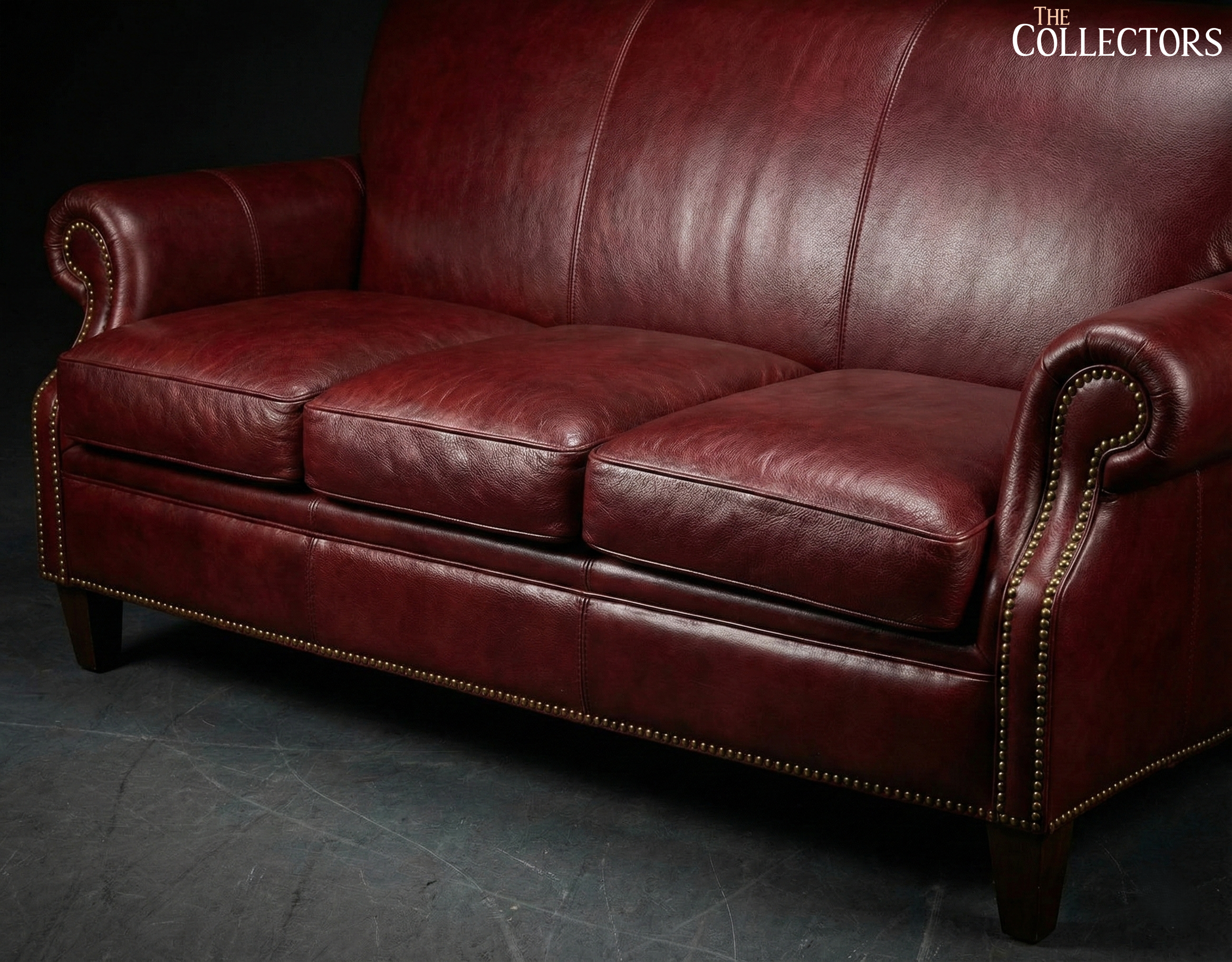 The Bordeaux Manor Leather Salon Set
