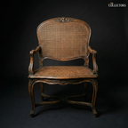 The Bordeaux Townhouse Caned Armchair