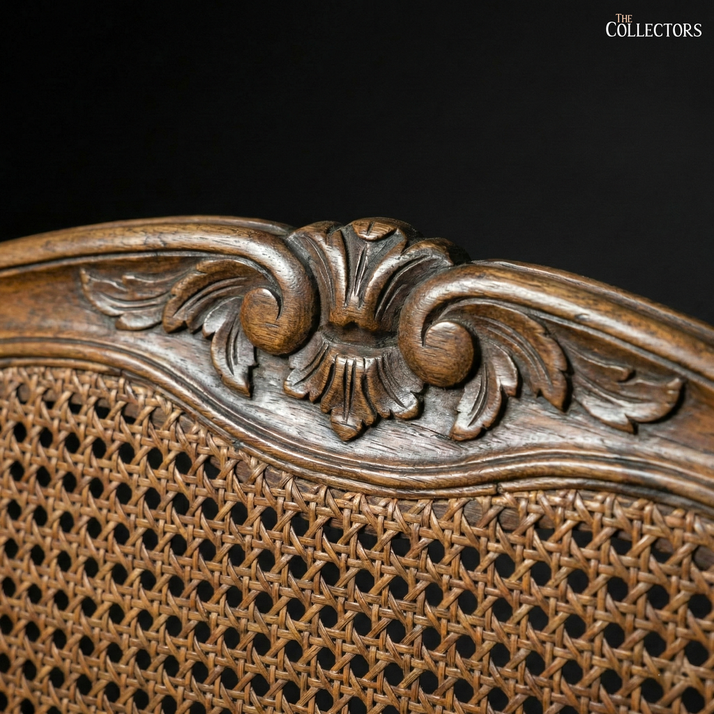 The Bordeaux Townhouse Caned Armchair