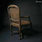 The Bordeaux Townhouse Caned Armchair