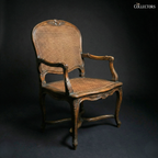 The Bordeaux Townhouse Caned Armchair