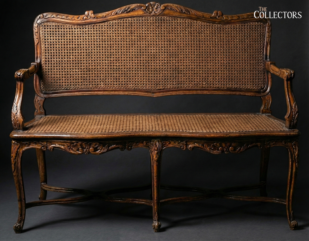 The Bourgogne Louis XV Carved Settee