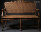 The Bourgogne Louis XV Carved Settee