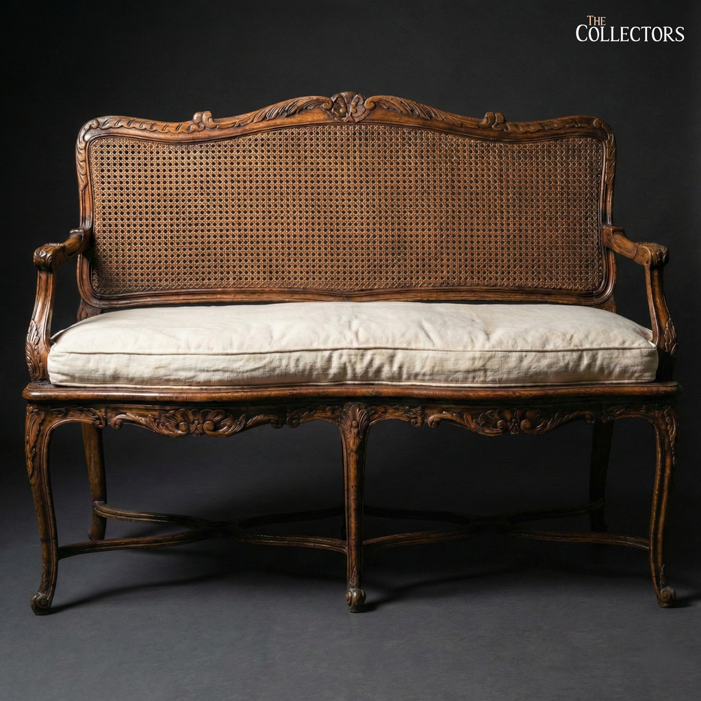 The Bourgogne Louis XV Carved Settee