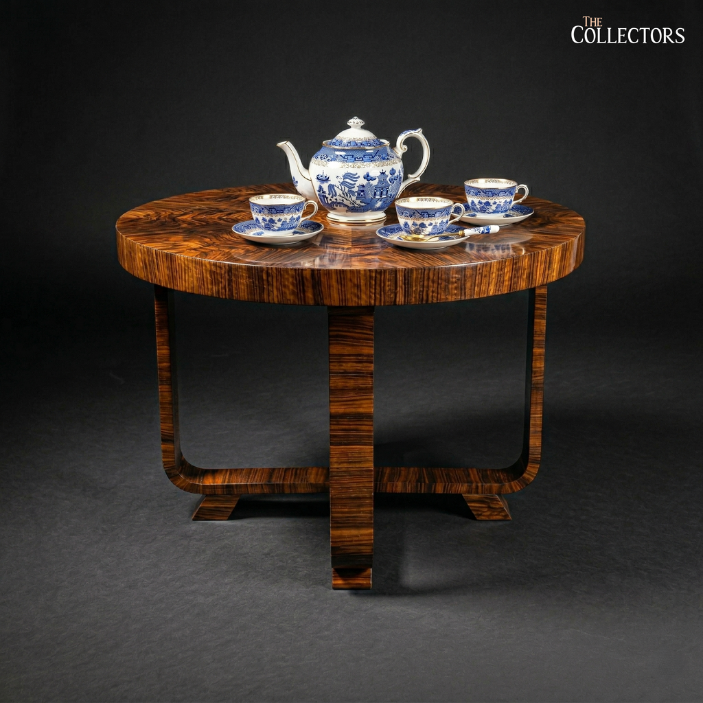 The Brussels Macassar Art Deco Coffee Table
