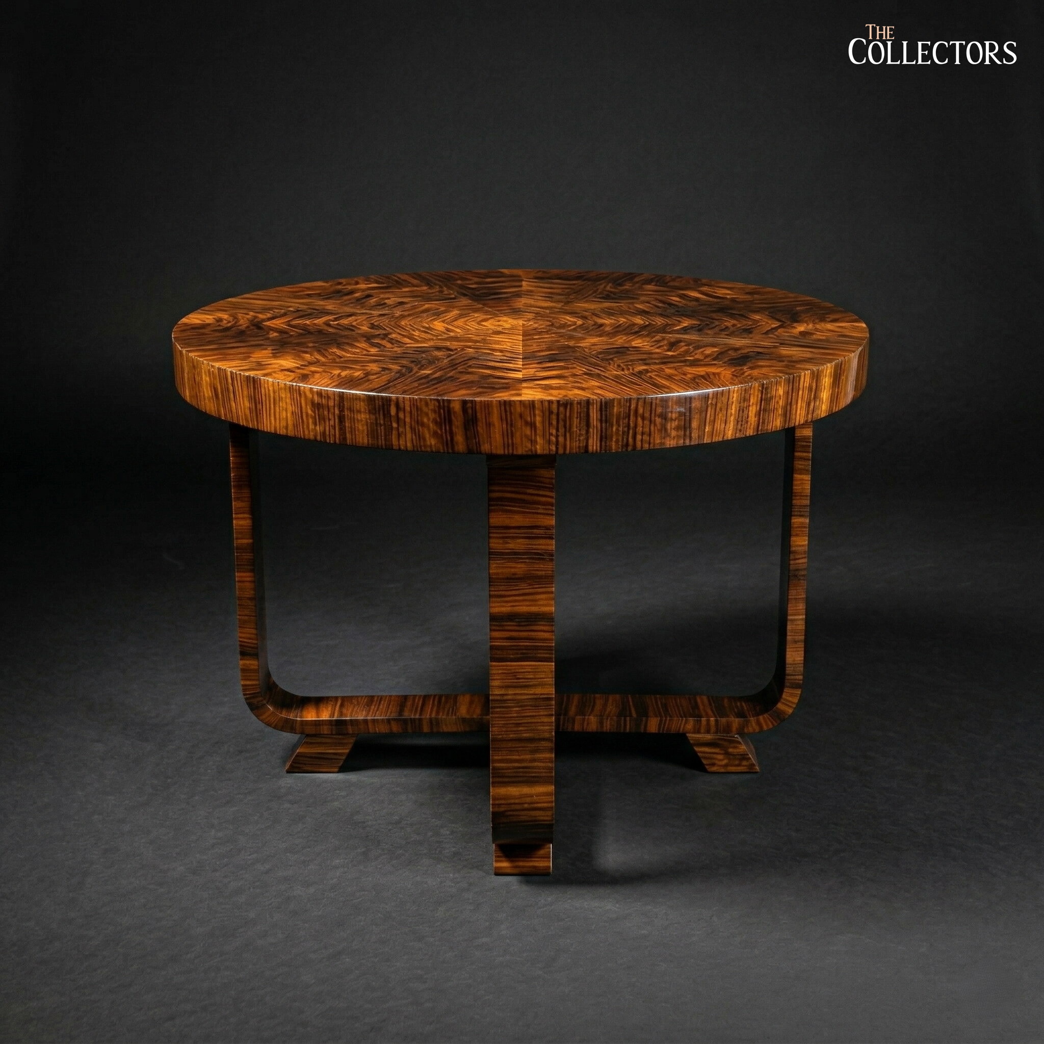 The Brussels Macassar Art Deco Coffee Table