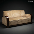 The Brussels Palais Stoclet Art Deco Sofa