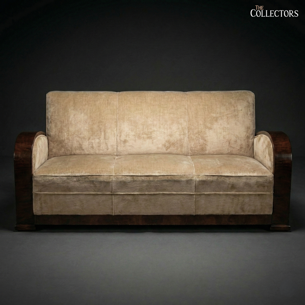 The Brussels Palais Stoclet Art Deco Sofa