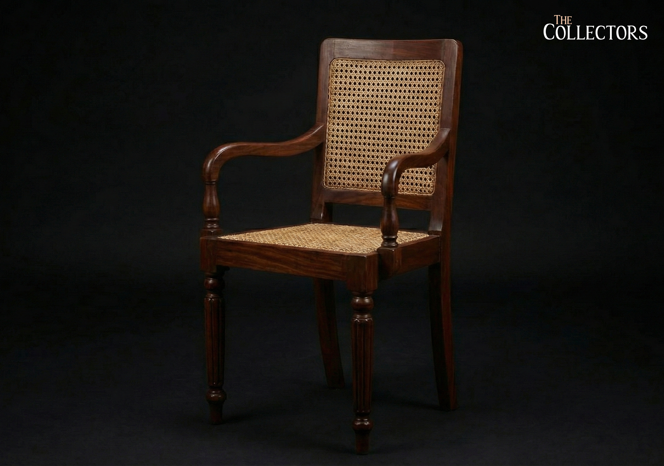 The Calcutta Regency Salon: A Canework Dining Ensemble