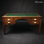The Cambridge Georgian Revival Leather-Top Desk