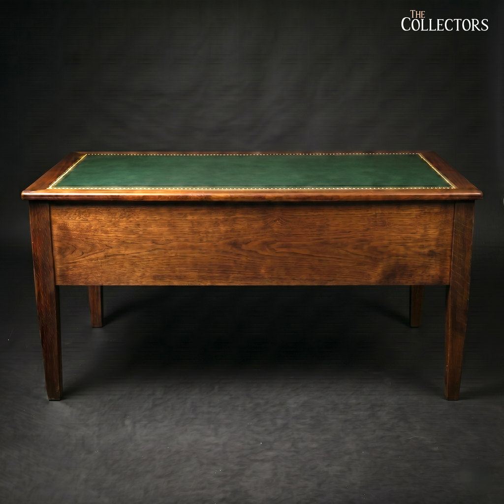 The Cambridge Georgian Revival Leather-Top Desk