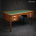 The Cambridge Georgian Revival Leather-Top Desk