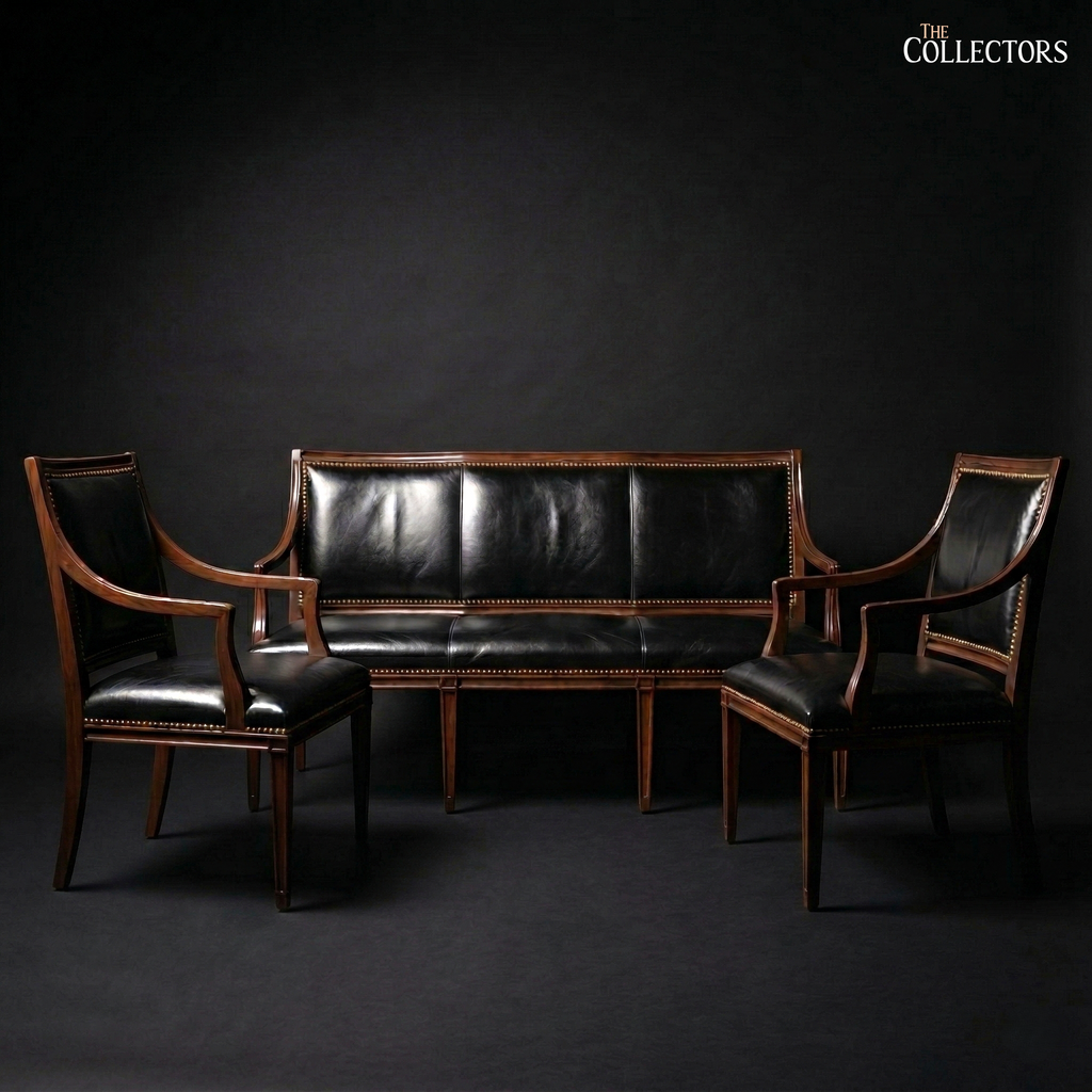 The Carlton House Regency Leather Salon Suite