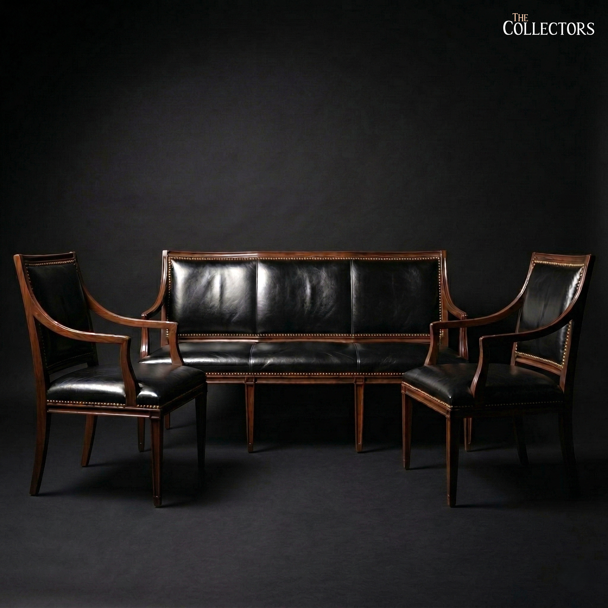 The Carlton House Regency Leather Salon Suite