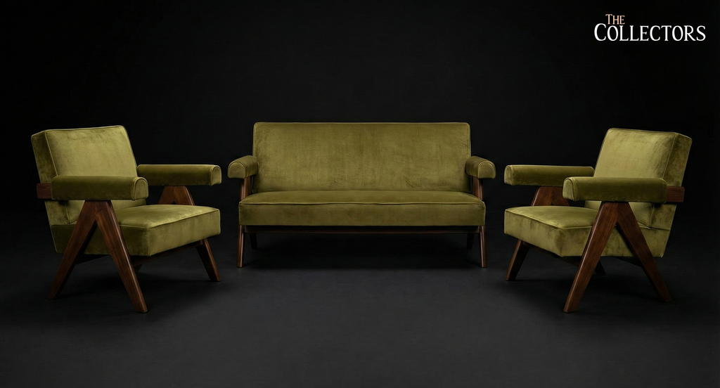 Shop The Chandigarh Moderne Salon Set - Pierre Jeanneret Inspired ...