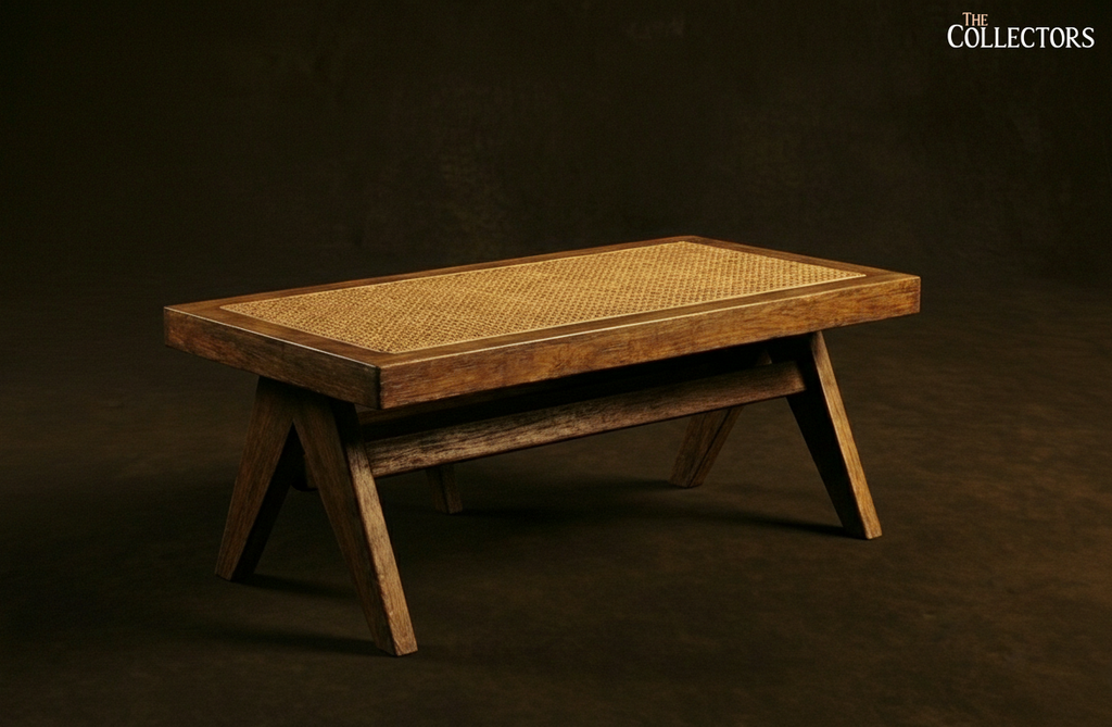 The Chandigarh Secretariat Cane-Top Coffee Table